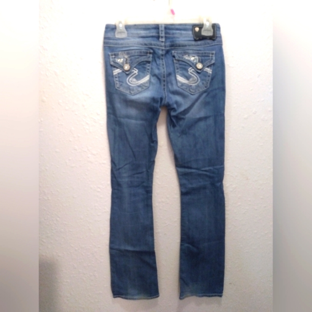 Silver jeans